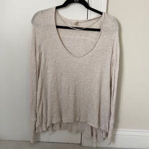 Free people waffle long sleeve